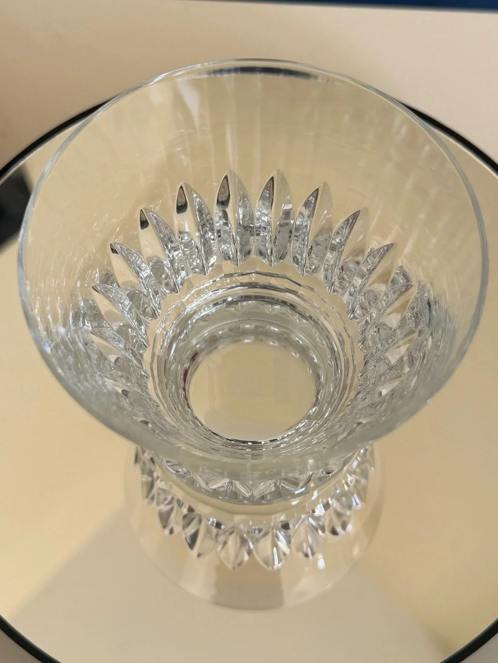 Baccarat crystal tumbler from the Everyday Tiara collection NIB